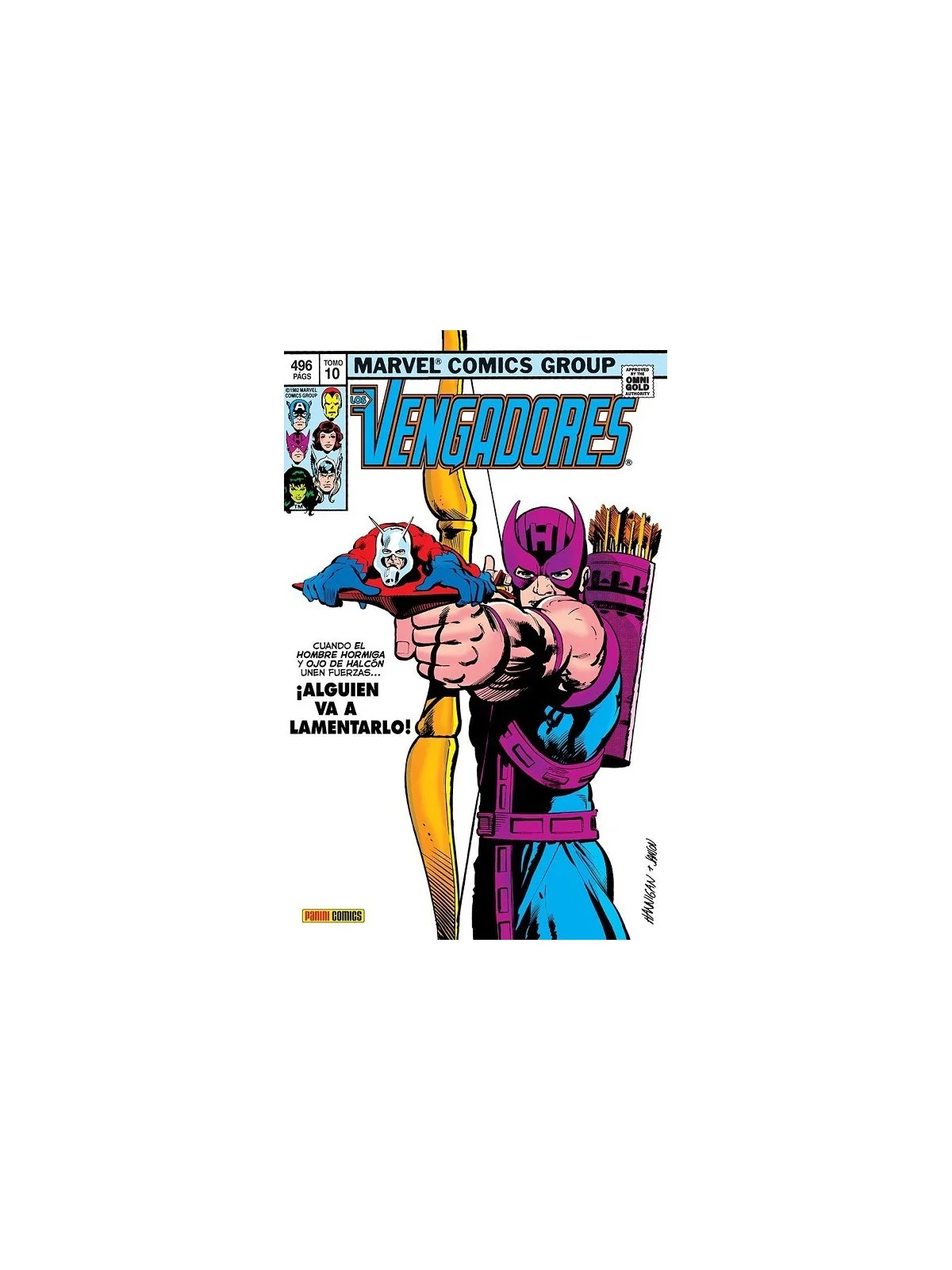 Los Vengadores Omnigold 10 Corte Marcial de Panini Comics en Cómics Americano | La Cueva Roja