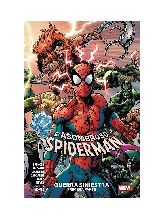 El Asombroso Spiderman 17: Guerra Siniestra Primera Parte de Panini Comics en Cómics Americano | La Cueva Roja