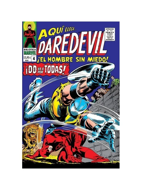 Biblioteca Marvel Daredevil 04 (1966-1967) de Panini Comics en Cómics Americano | La Cueva Roja