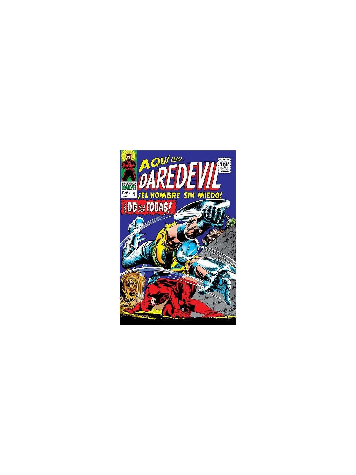 Biblioteca Marvel Daredevil 04 (1966-1967) de Panini Comics en Cómics Americano | La Cueva Roja