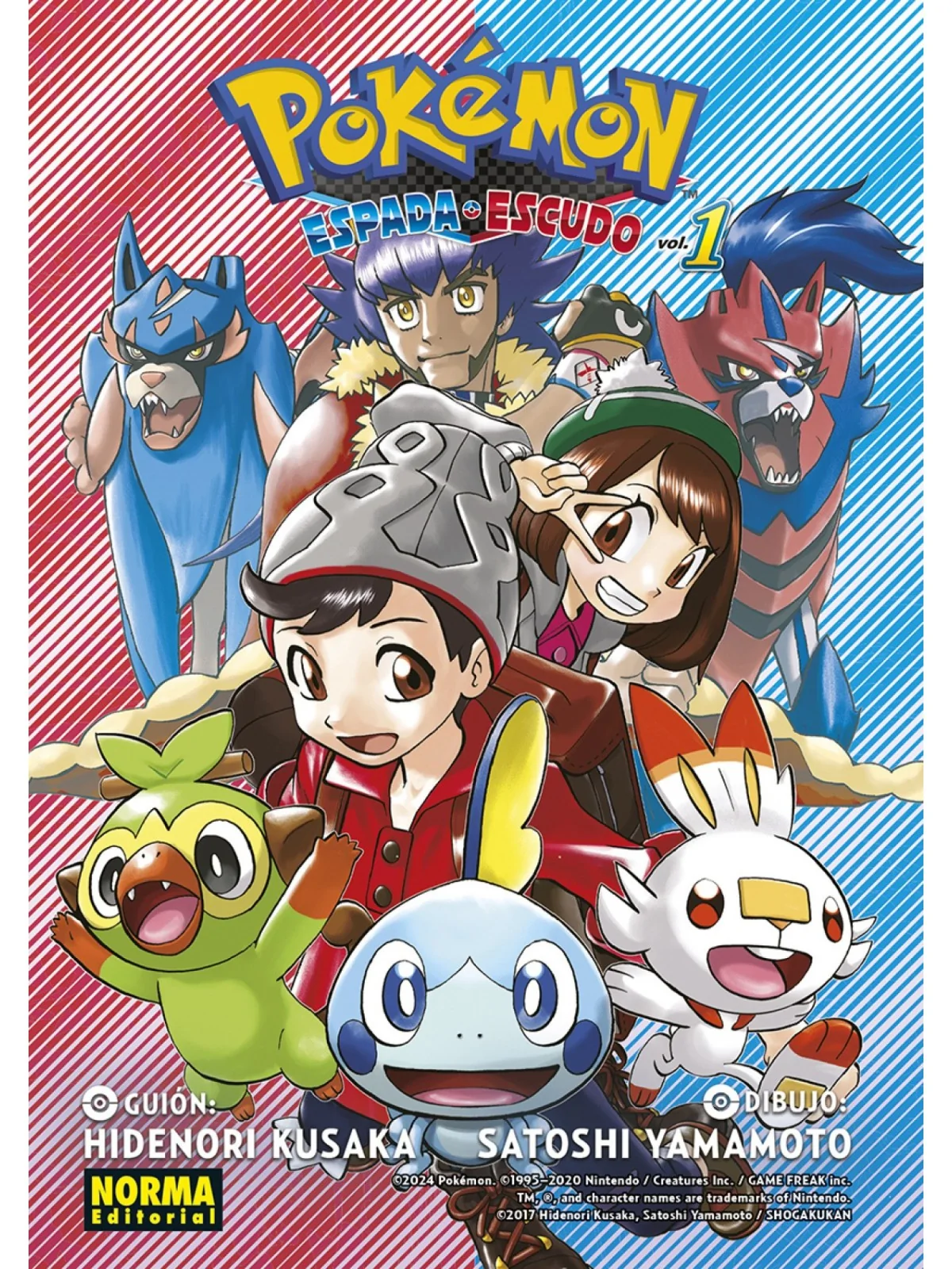 Pokémon Espada y Escuedo 01 de Norma Editorial en Mangas | La Cueva Roja