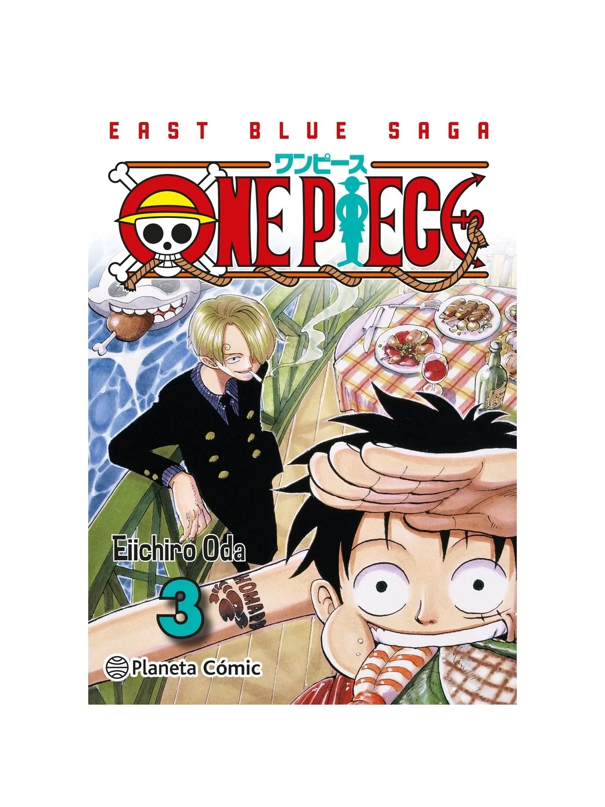 One Piece 03 (3 en 1) de PLANETA COMICS en Mangas | La Cueva Roja