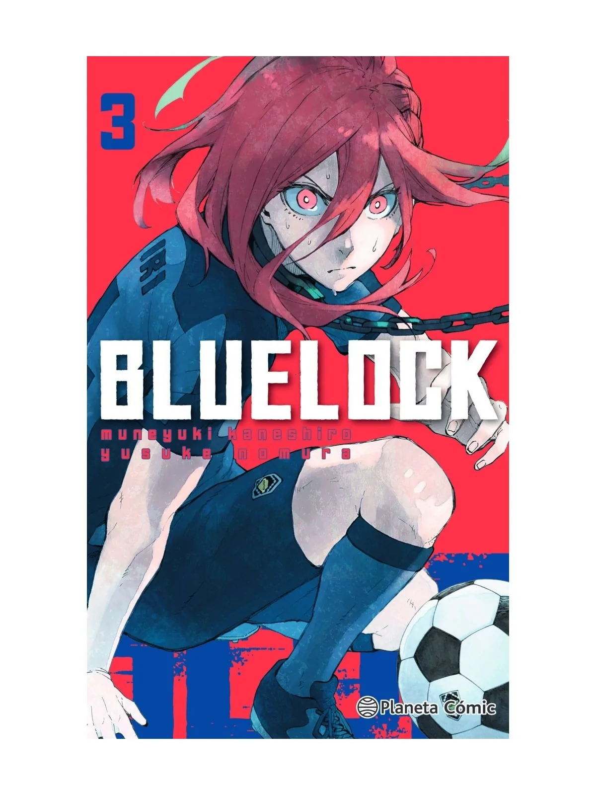 Blue Lock 03 de PLANETA COMICS en Mangas | La Cueva Roja