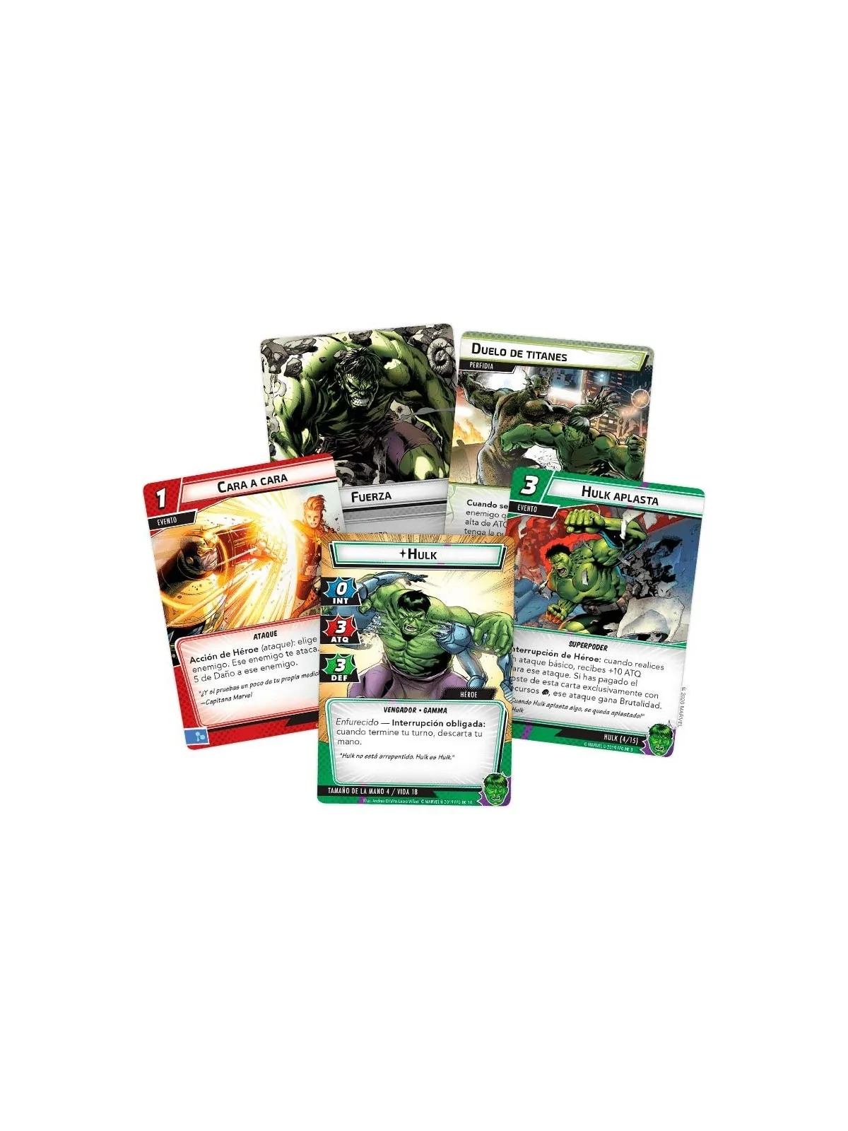 Marvel Champions: Hulk de Fantasy Flight Games en Juegos de Cartas | La Cueva Roja