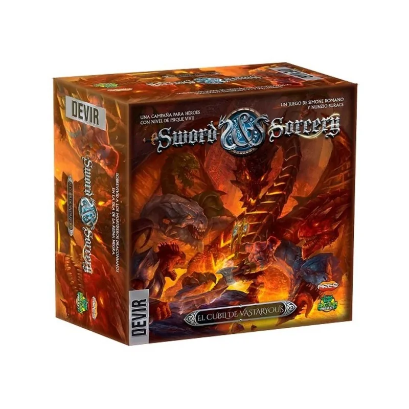 Sword and Sorcery : El Cubil de Vastaryous de Devir en Juegos de Tablero | La Cueva Roja