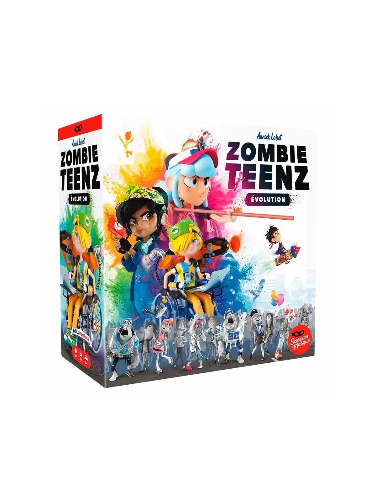 Zombie Teenz Evolution de Asmodee en Juegos de Tablero | La Cueva Roja
