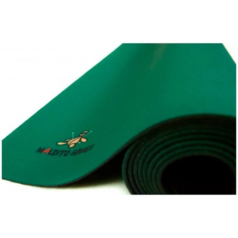 Tapete de Neopreno 140x80cm - Verde Liso de Maldito Games en Tapetes | La Cueva Roja