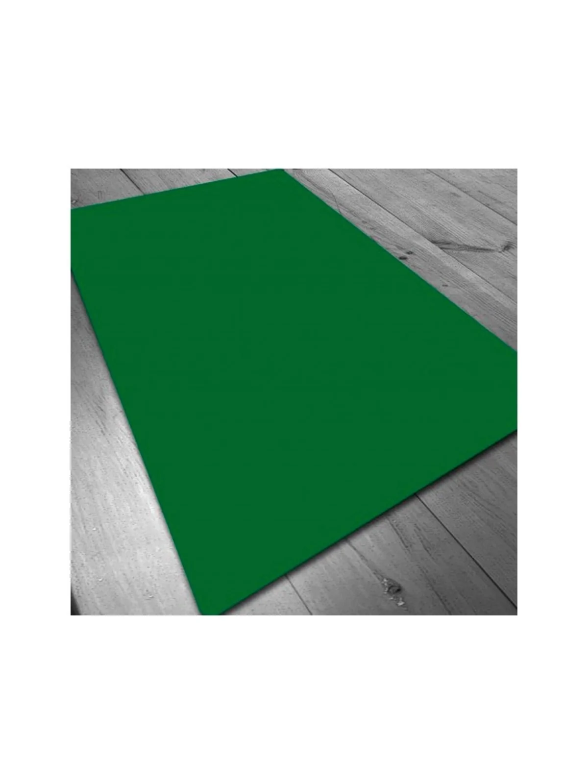 Tapete de Neopreno 140x80cm - Verde Liso de Maldito Games en Tapetes | La Cueva Roja