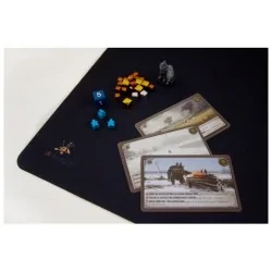 Tapete de Neopreno 140x80cm - Negro Liso de Maldito Games en Tapetes | La Cueva Roja