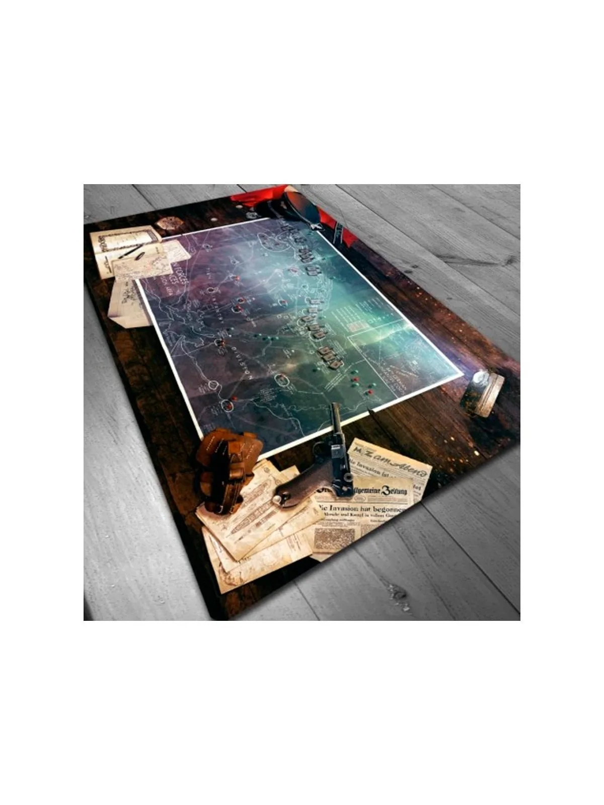 Tapete de Neopreno 140x80cm - WWII Alemán de Maldito Games en Tapetes | La Cueva Roja
