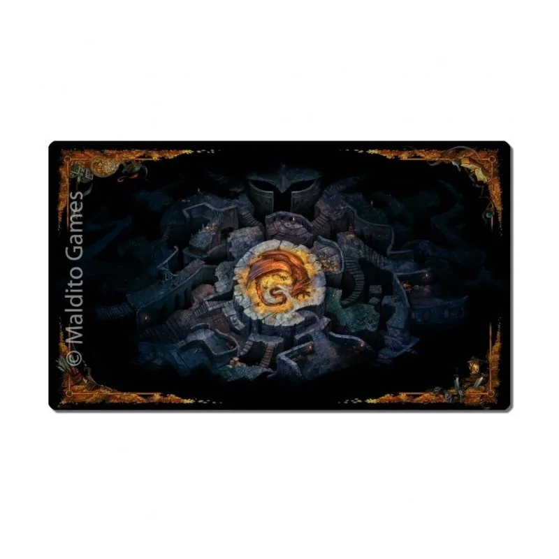 Tapete de Neopreno 140x80cm - Dragón de Maldito Games en Tapetes | La Cueva Roja