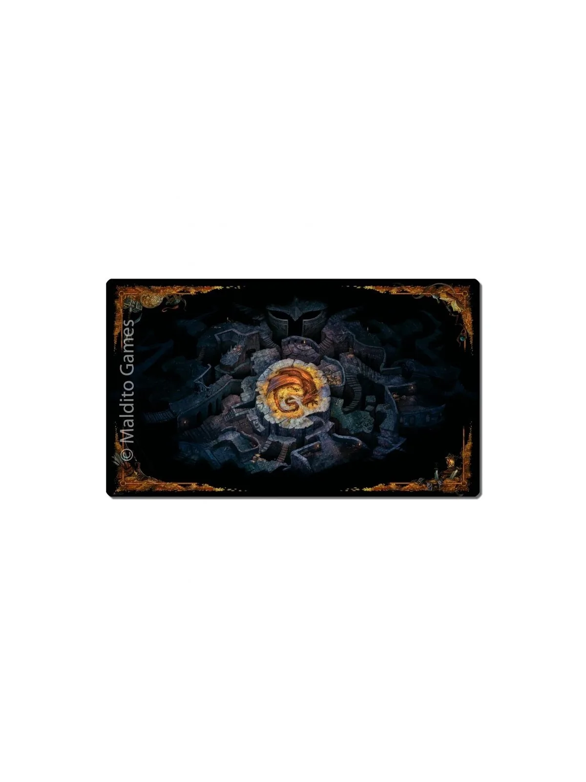 Tapete de Neopreno 140x80cm - Dragón de Maldito Games en Tapetes | La Cueva Roja
