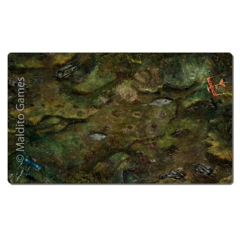 Tapete de Neopreno 140x80cm - La Gran Guerra de Maldito Games en Tapetes | La Cueva Roja