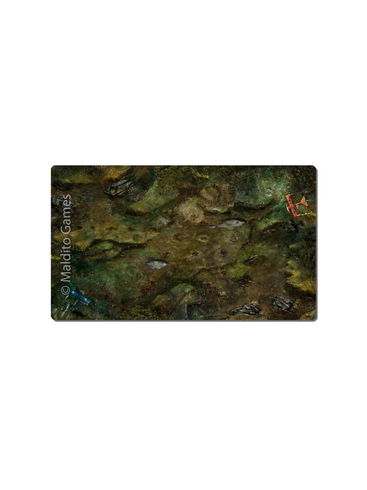 Tapete de Neopreno 140x80cm - La Gran Guerra de Maldito Games en Tapetes | La Cueva Roja