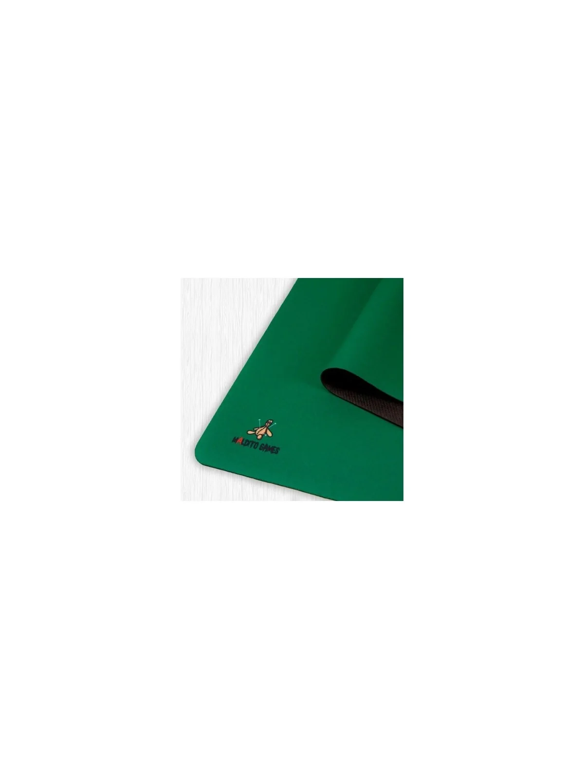Tapete de Neopreno 150x90cm - Verde Liso de Maldito Games en Tapetes | La Cueva Roja