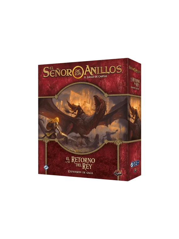 El Señor de los Anillos LCG: El Retorno del Rey Expansión de Saga de Fantasy Flight Games en Juegos de Tablero | La Cueva Roja