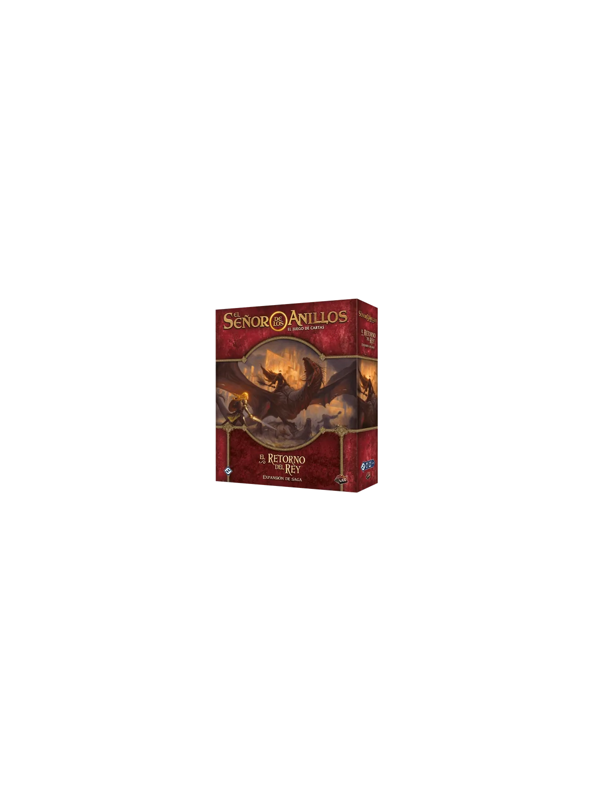 El Señor de los Anillos LCG: El Retorno del Rey Expansión de Saga de Fantasy Flight Games en Juegos de Tablero | La Cueva Roja