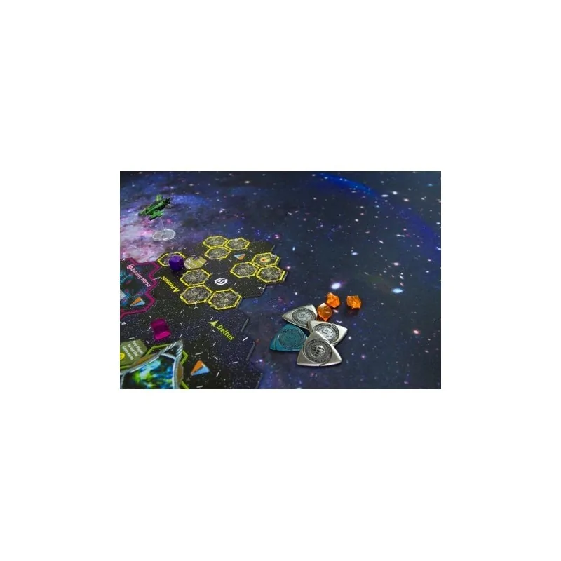Tapete de Neopreno 150x90cm - Galaxia de Maldito Games en Tapetes | La Cueva Roja
