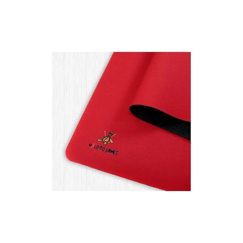 Tapete de Neopreno 150x90cm - Rojo Liso de Maldito Games en Tapetes | La Cueva Roja
