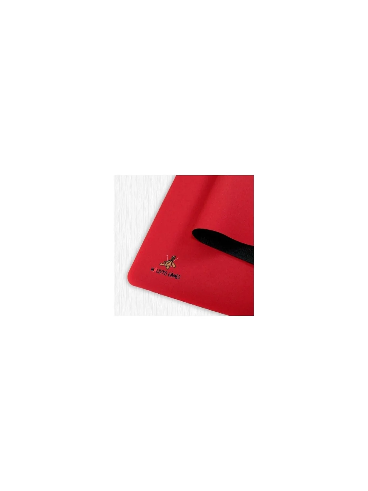 Tapete de Neopreno 150x90cm - Rojo Liso de Maldito Games en Tapetes | La Cueva Roja