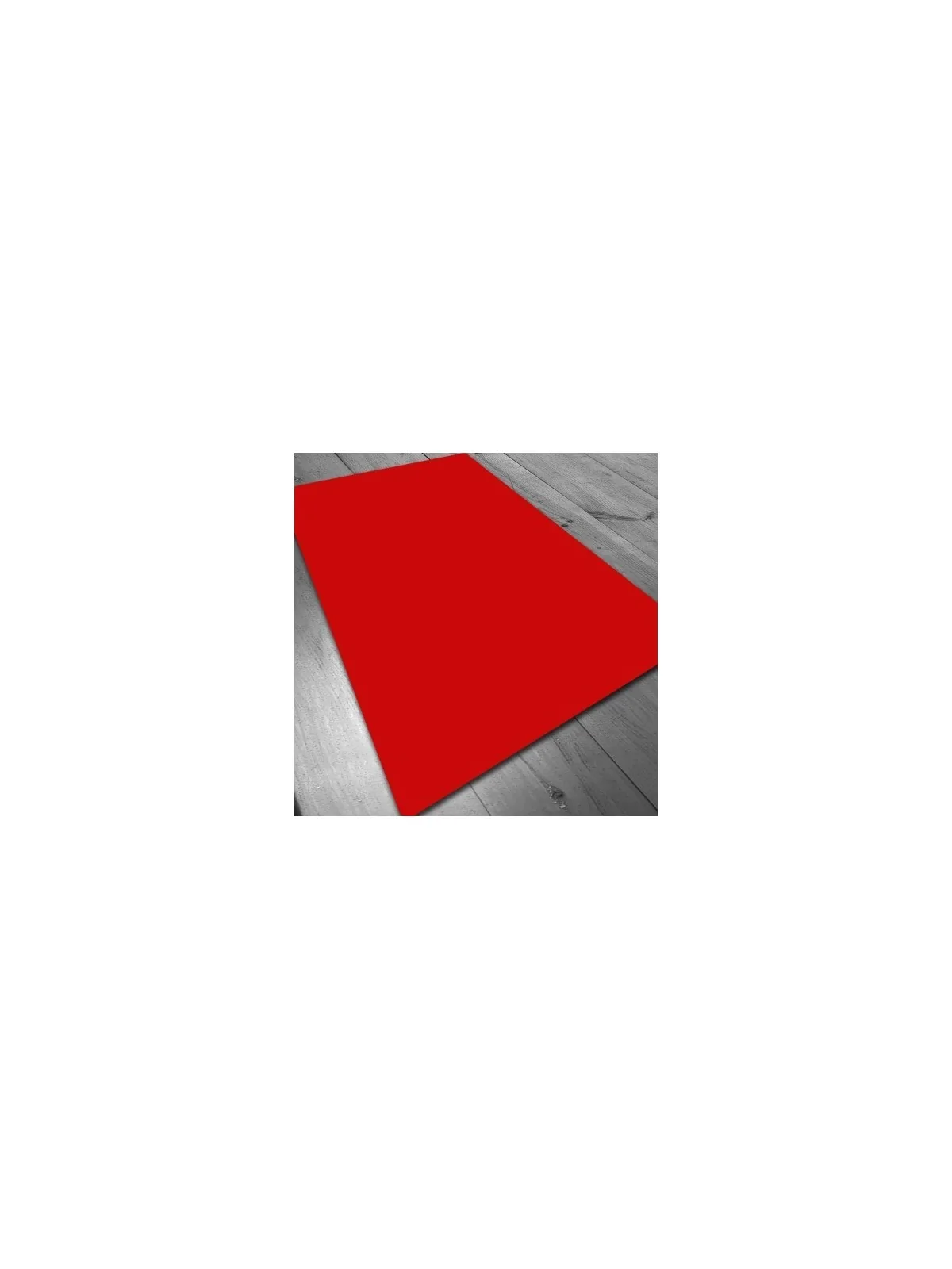 Tapete de Neopreno 150x90cm - Rojo Liso de Maldito Games en Tapetes | La Cueva Roja