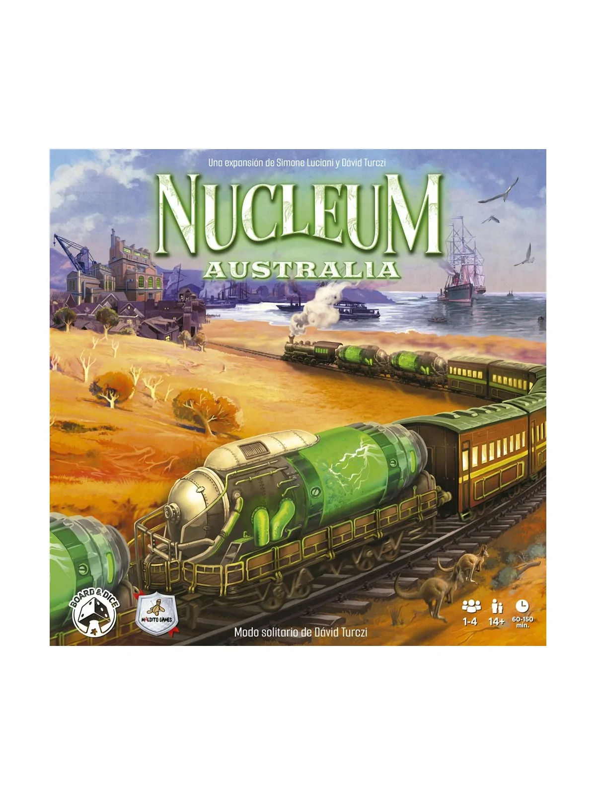 Nucleum: Australia de Maldito Games en Juegos de Tablero | La Cueva Roja