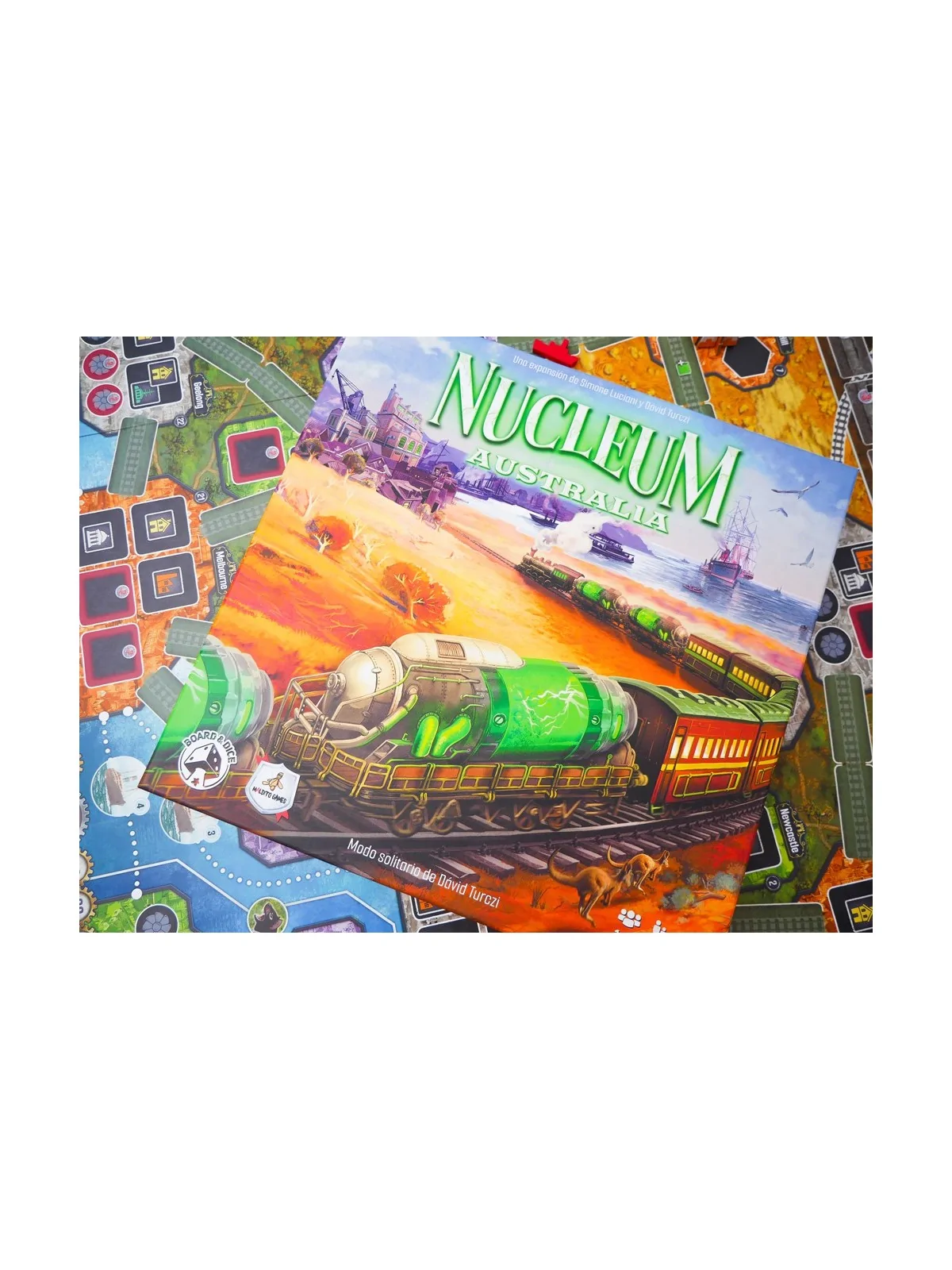 Nucleum: Australia de Maldito Games en Juegos de Tablero | La Cueva Roja