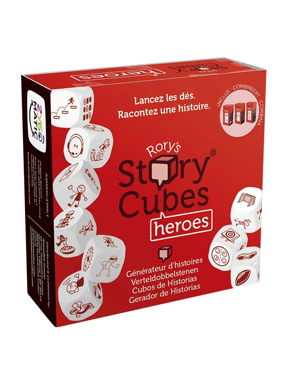 Story Cubes Heroes de Juegos en Juegos de Tablero | La Cueva Roja