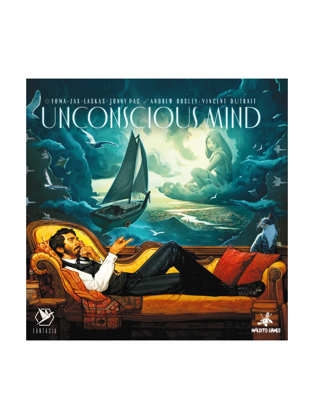 Unconscious Mind de Maldito Games en Juegos de Tablero | La Cueva Roja