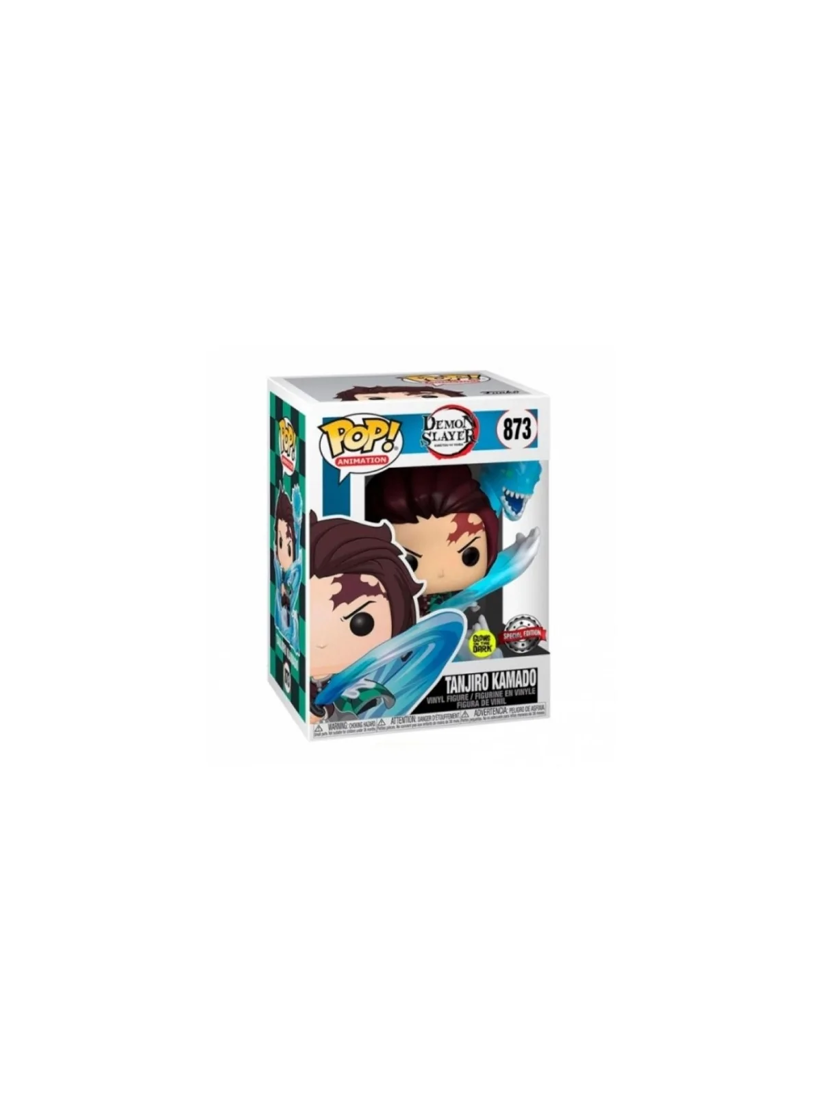Funko POP! Demon Slayer: Tanjiro Kamado (873) de Funko en Funko Pop | La Cueva Roja