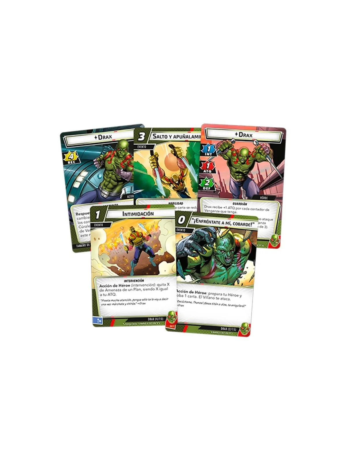 Marvel Champions: Drax de Fantasy Flight Games en Juegos de Cartas | La Cueva Roja