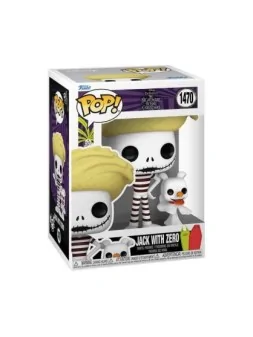 Funko POP! Pesadilla antes de Navidad: Jack with Zero (1470) de Funko en Funko Pop | La Cueva Roja