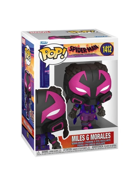 Funko POP! Spider-Man: Miles G Morales (1412) de Funko en Funko Pop | La Cueva Roja