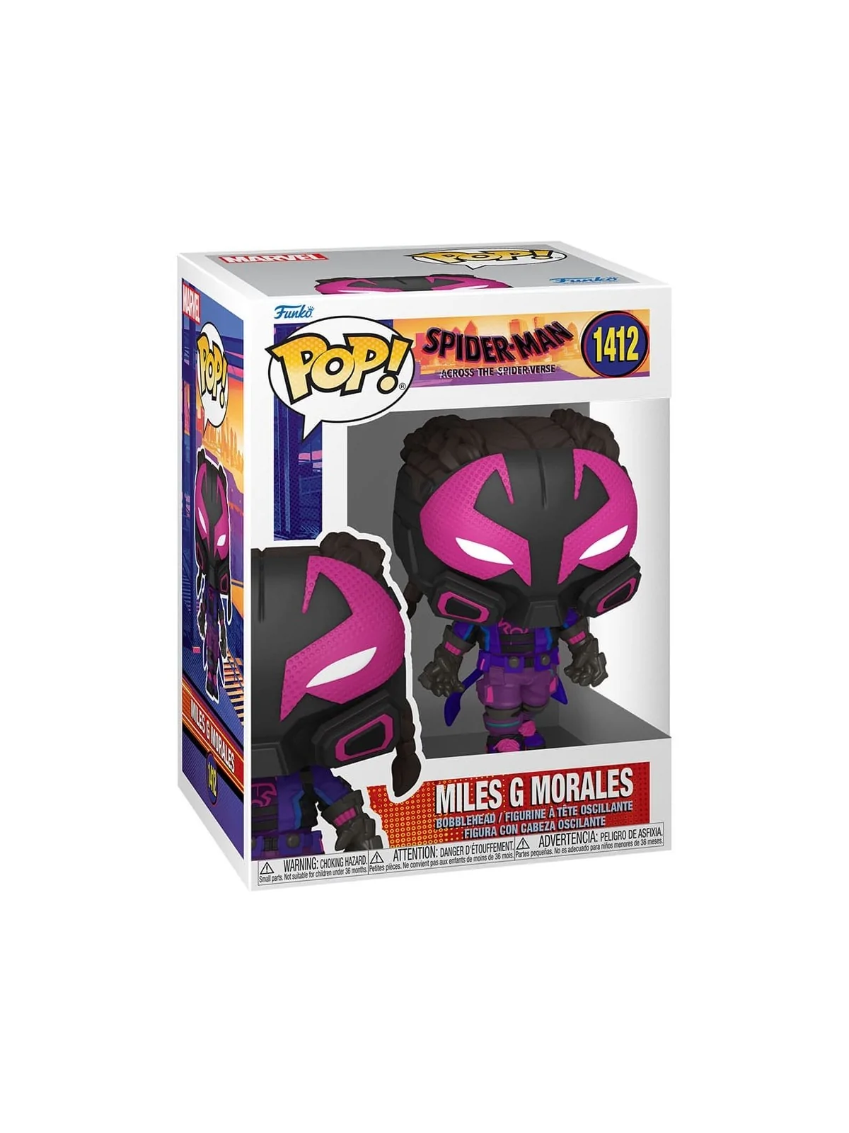 Funko POP! Spider-Man: Miles G Morales (1412) de Funko en Funko Pop | La Cueva Roja