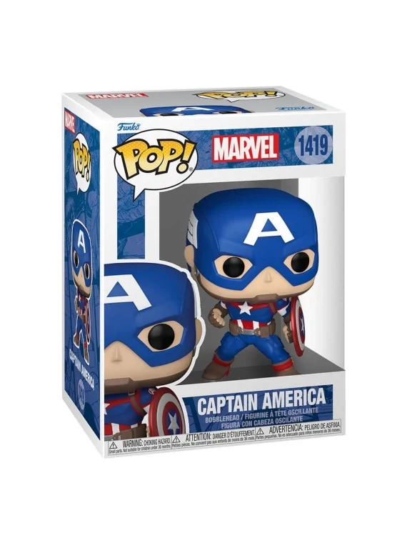 Funko POP! Marvel: Capitan America (1419) de Funko en Funko Pop | La Cueva Roja