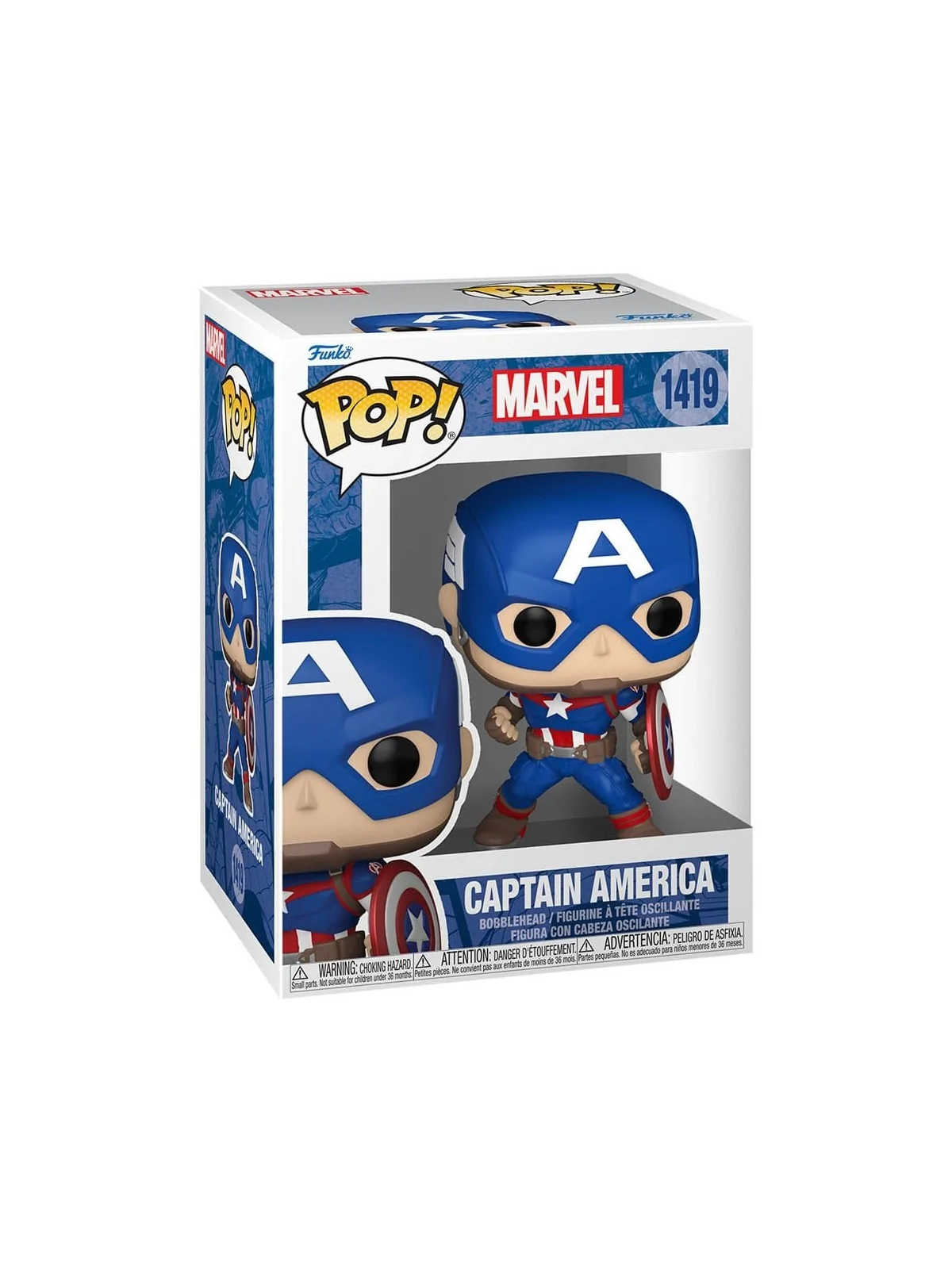 Funko POP! Marvel: Capitan America (1419) de Funko en Funko Pop | La Cueva Roja