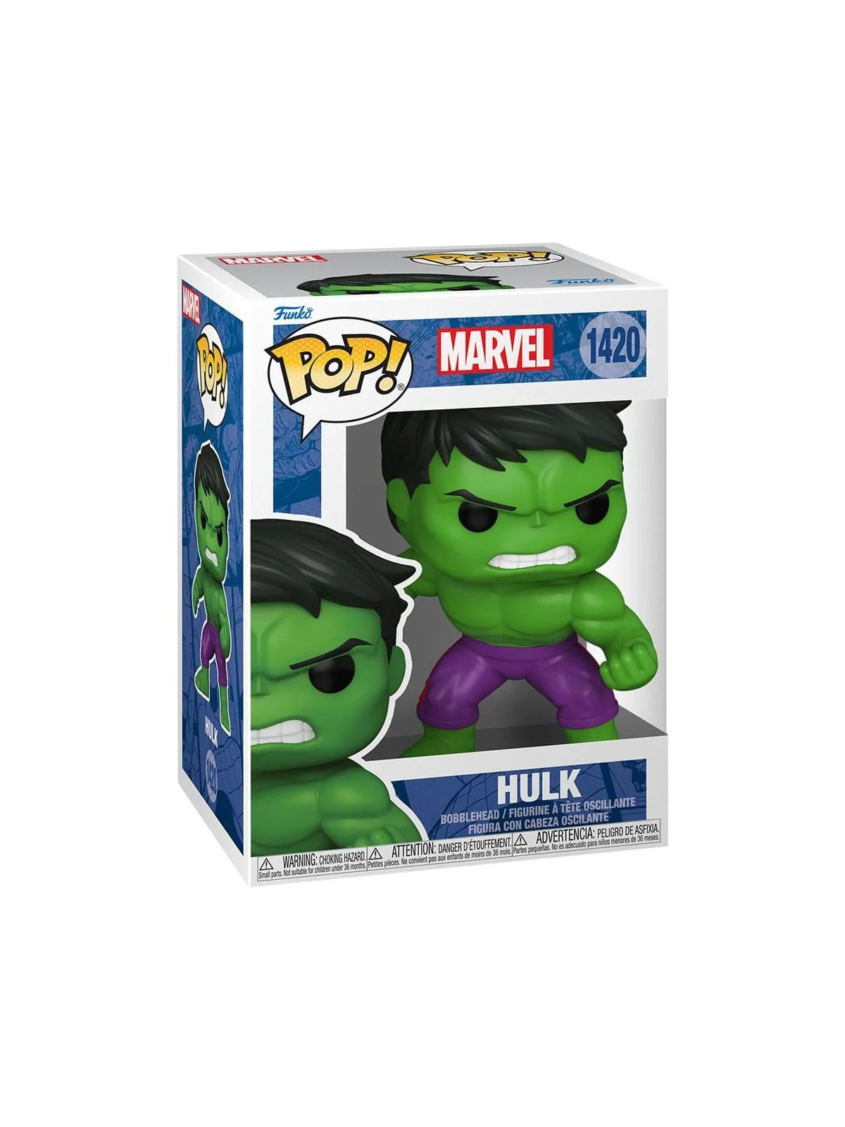 Funko POP! Marvel: Hulk (1420) de Funko en Funko Pop | La Cueva Roja