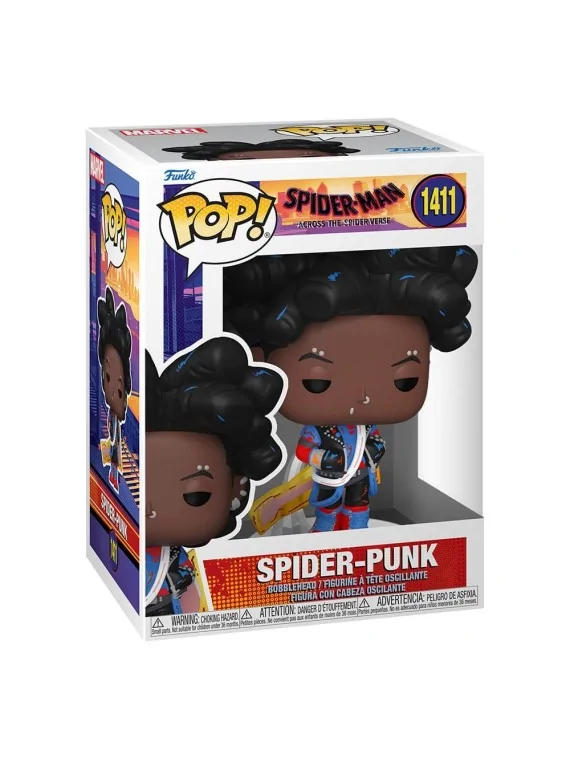 Funko POP! Spider-Man: Spider-Punk (1411) de Funko en Funko Pop | La Cueva Roja