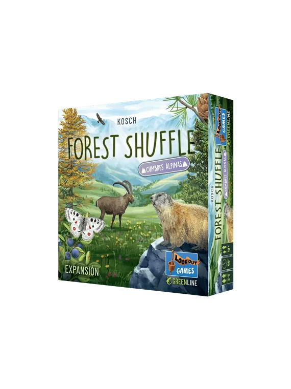 Forest Shuffle: Cumbres Alpinas de Lookout Games en Juegos de Tablero | La Cueva Roja