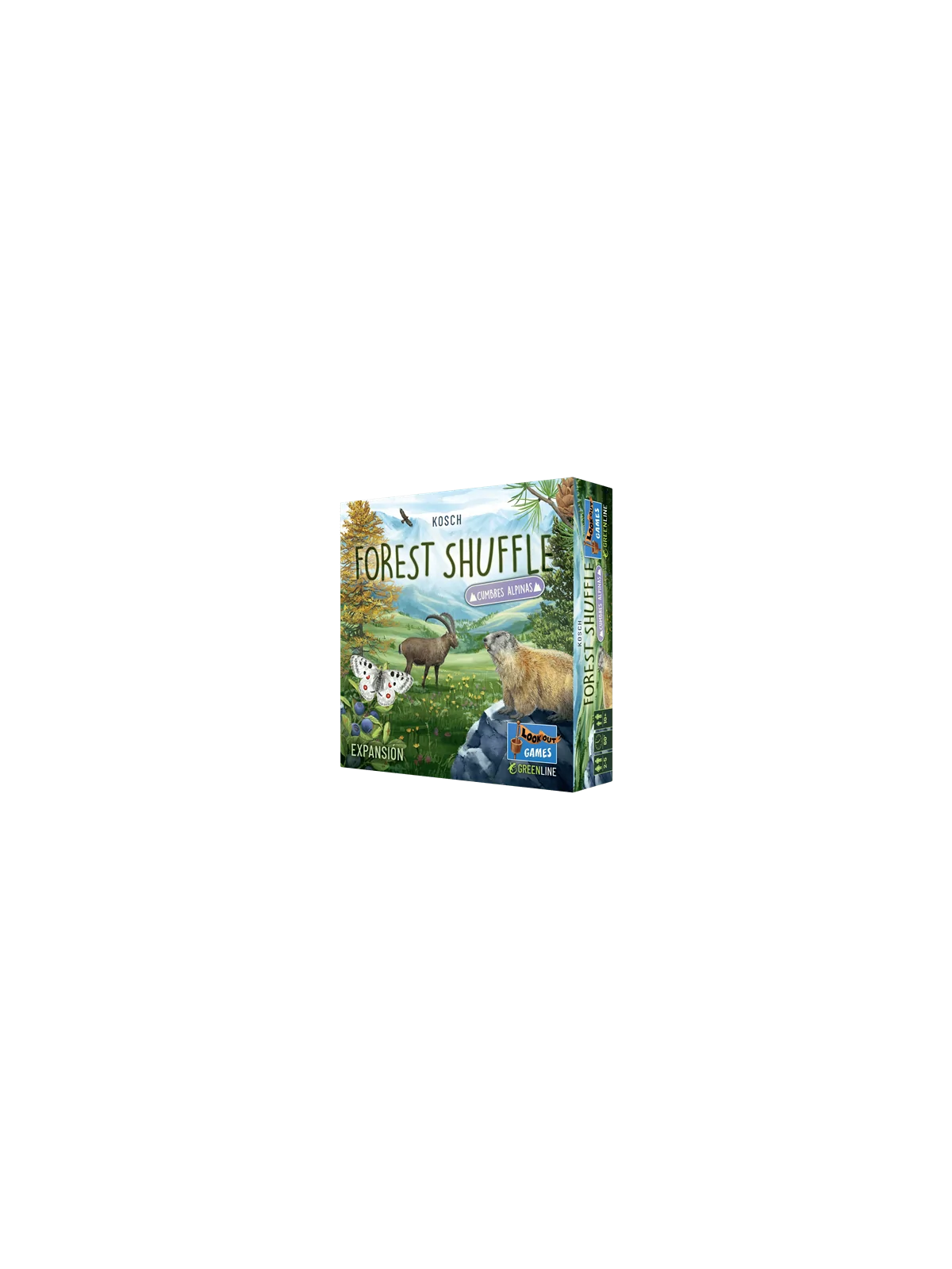 Forest Shuffle: Cumbres Alpinas de Lookout Games en Juegos de Tablero | La Cueva Roja