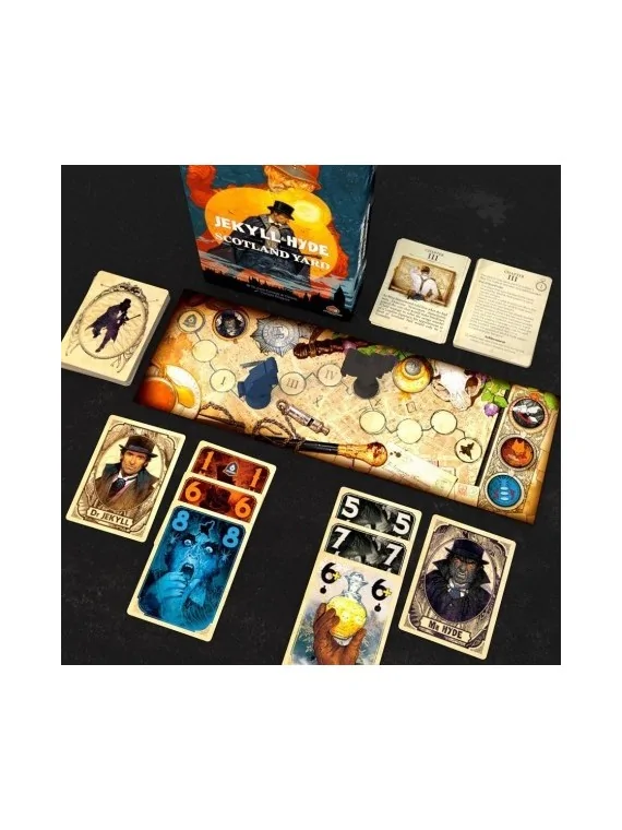 Jekyll & Hyde vs Scotland Yard de Arrakis Games en Juegos de Tablero | La Cueva Roja