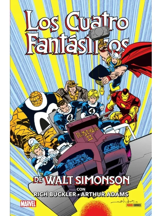 Los 4 Fantasticos de Walt Simonson de Panini Comics en Novelas Gráficas | La Cueva Roja