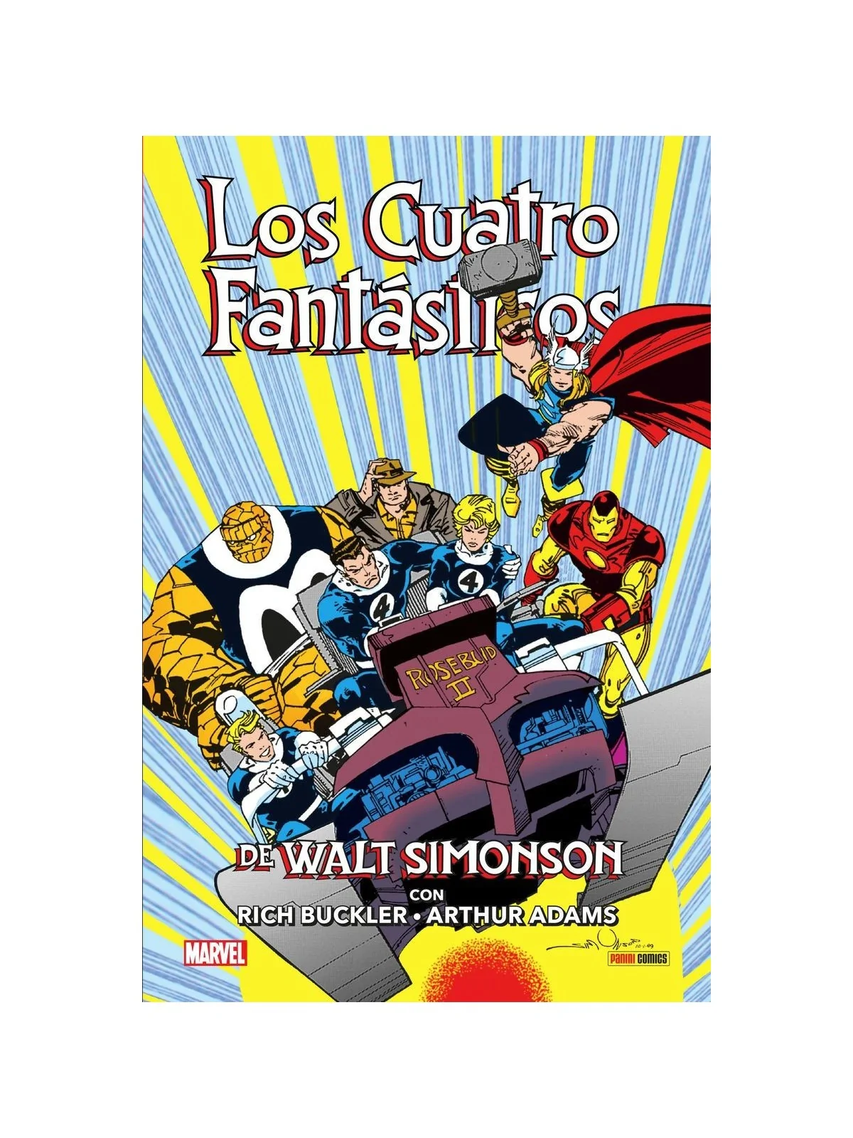 Los 4 Fantasticos de Walt Simonson de Panini Comics en Novelas Gráficas | La Cueva Roja