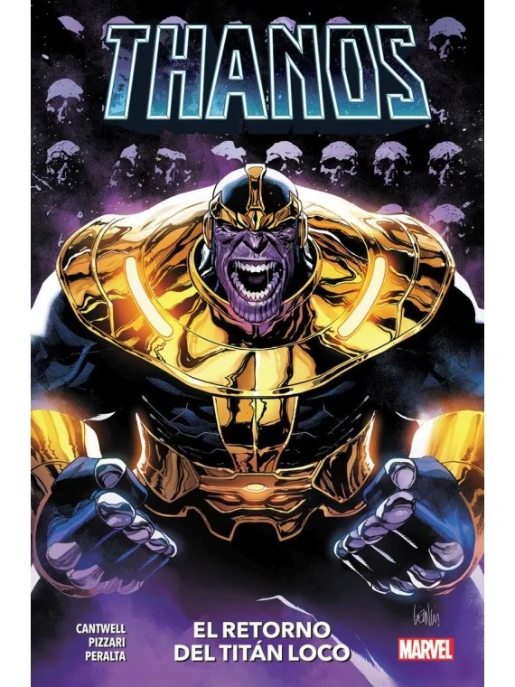 Thanos 05: El Retorno del Titan Loco de Panini Comics en Novelas Gráficas | La Cueva Roja