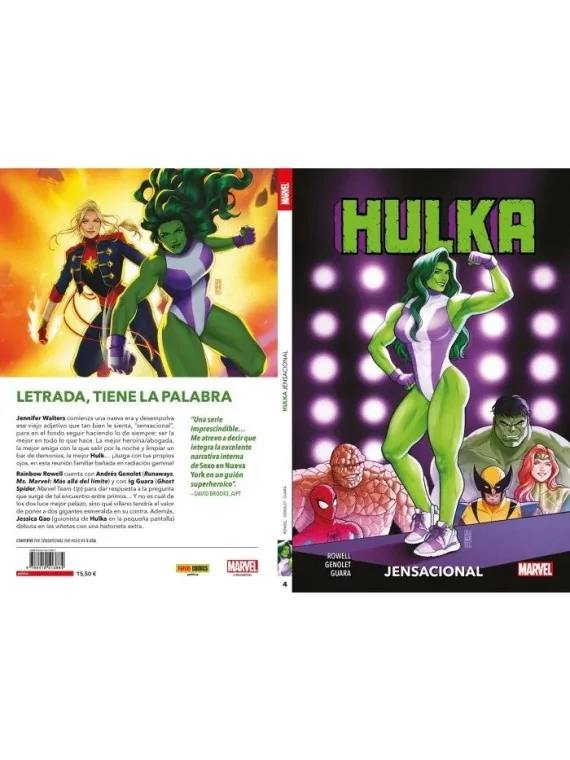 Hulka 4 de Panini Comics en Novelas Gráficas | La Cueva Roja