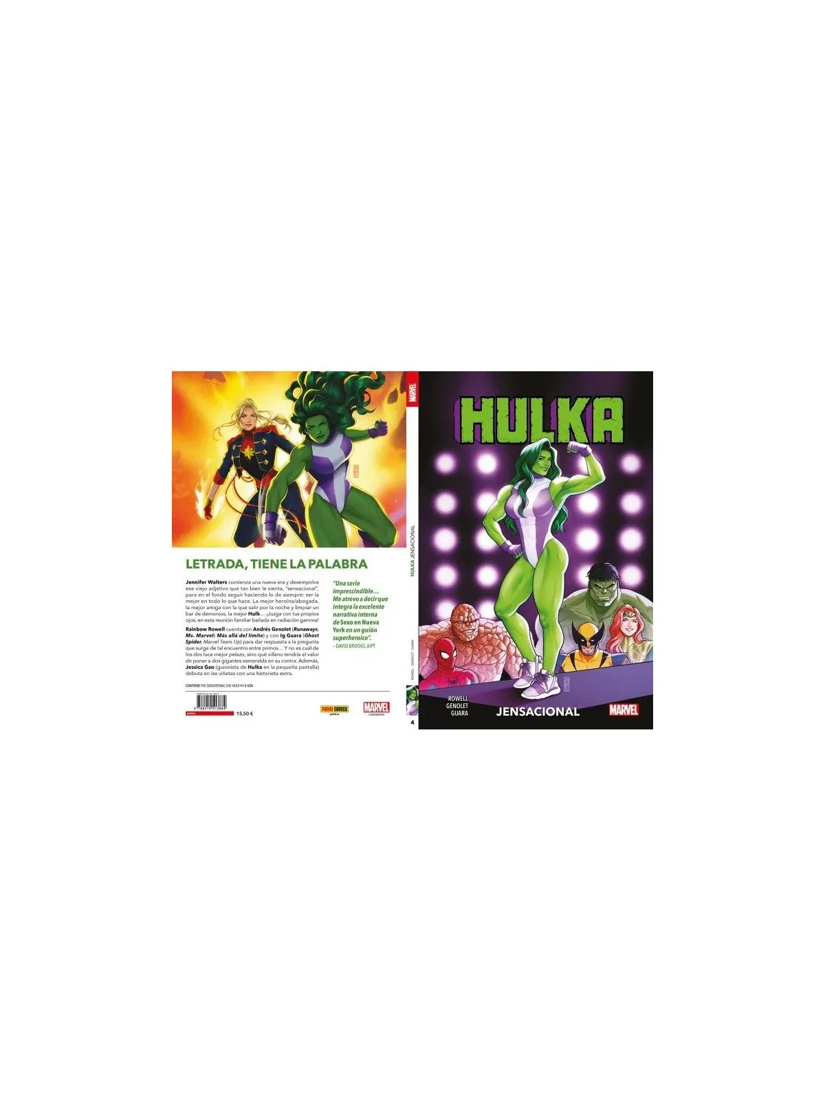 Hulka 4 de Panini Comics en Novelas Gráficas | La Cueva Roja