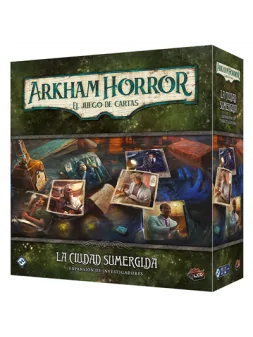Arkham Horror LCG: La Ciudad Sumergida Exp. Investigadores de Fantasy Flight Games en Juegos de Tablero | La Cueva Roja