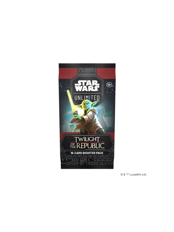 Star Wars Unlimited: El Ocaso de la República Booster Box de 24 sobres (Inglés) de Asmodee en Star Wars: Unlimited | La Cueva Ro