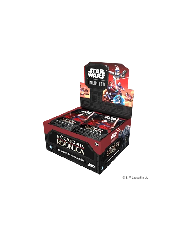 Star Wars UnliBox de 24 sobres de Asmodee en Star Wars: Unlimited | La Cueva Roja