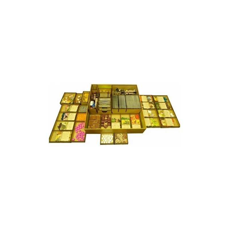 Inserto Compatible con Everdell (Base+Exp.+Ed. Coleccionista) (Desarmado) de WithOut Mess en Insertos | La Cueva Roja